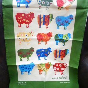 Sheep Applique Tea Towel By Derek Of New Zealand